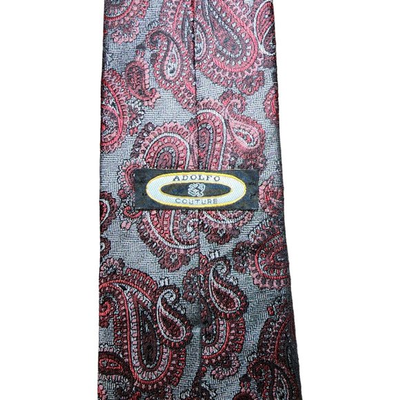 Vintage Adolfo Couture Tie - Picture 2 of 3